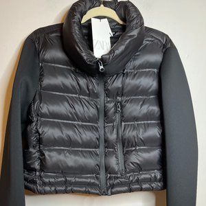 Zara Jackets \u0026 Coats | Zara Water Repellent Puffer Jacket Size XL in Black | Color: Black | Size: XL | Nstremblay's Closet